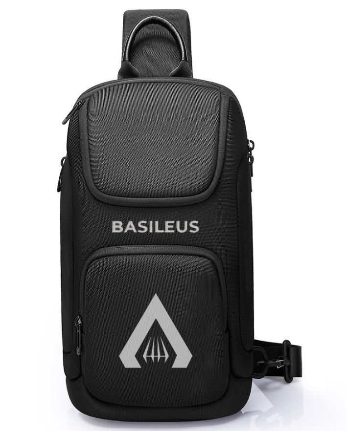 Black shoulder bag