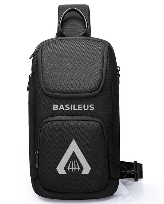 Black shoulder bag